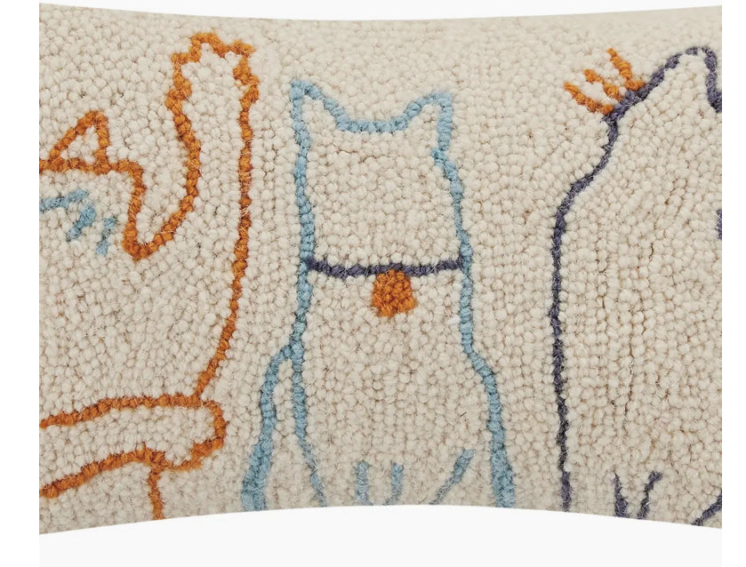 Cat Hook Pillow