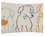 Dog Silhouettes Hook Pillow