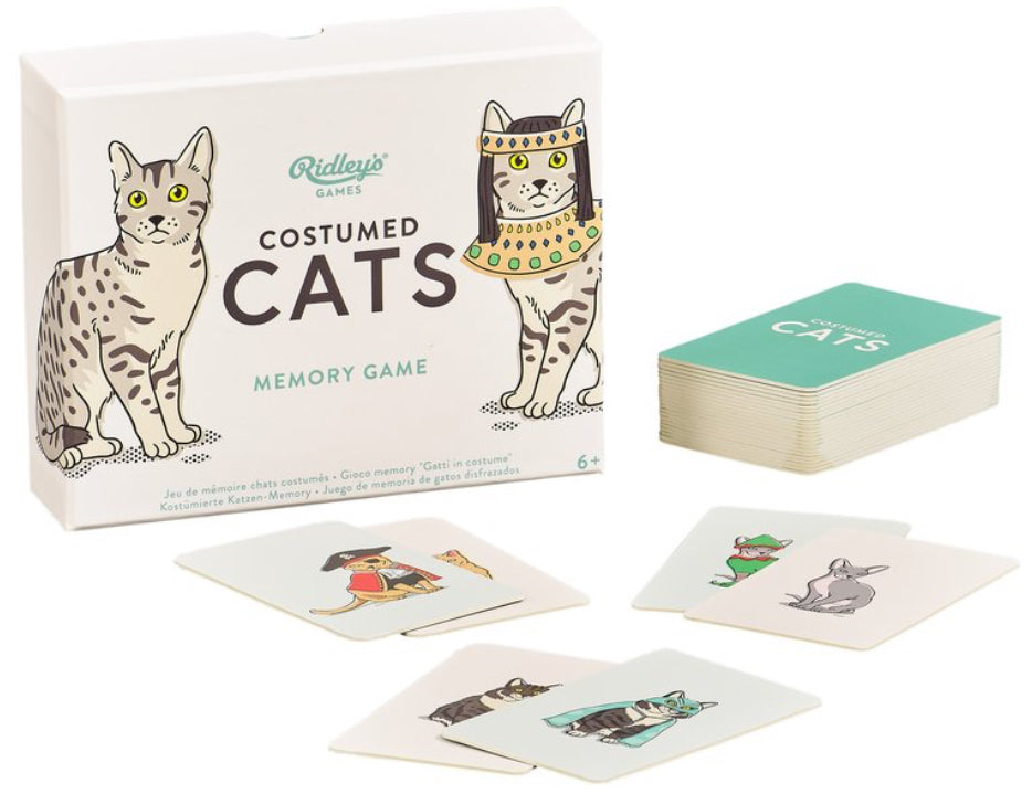 Costume Cats Memory Game