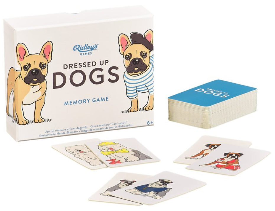 Dressed Up Dogs Memory Game