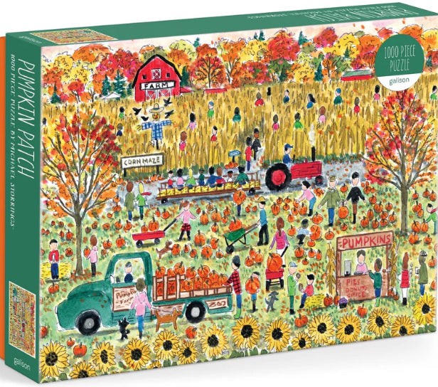 Michael Storrings Pumpkin Patch 1000 Piece Puzzle