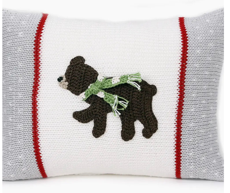 Brown Bear Mini Pillow