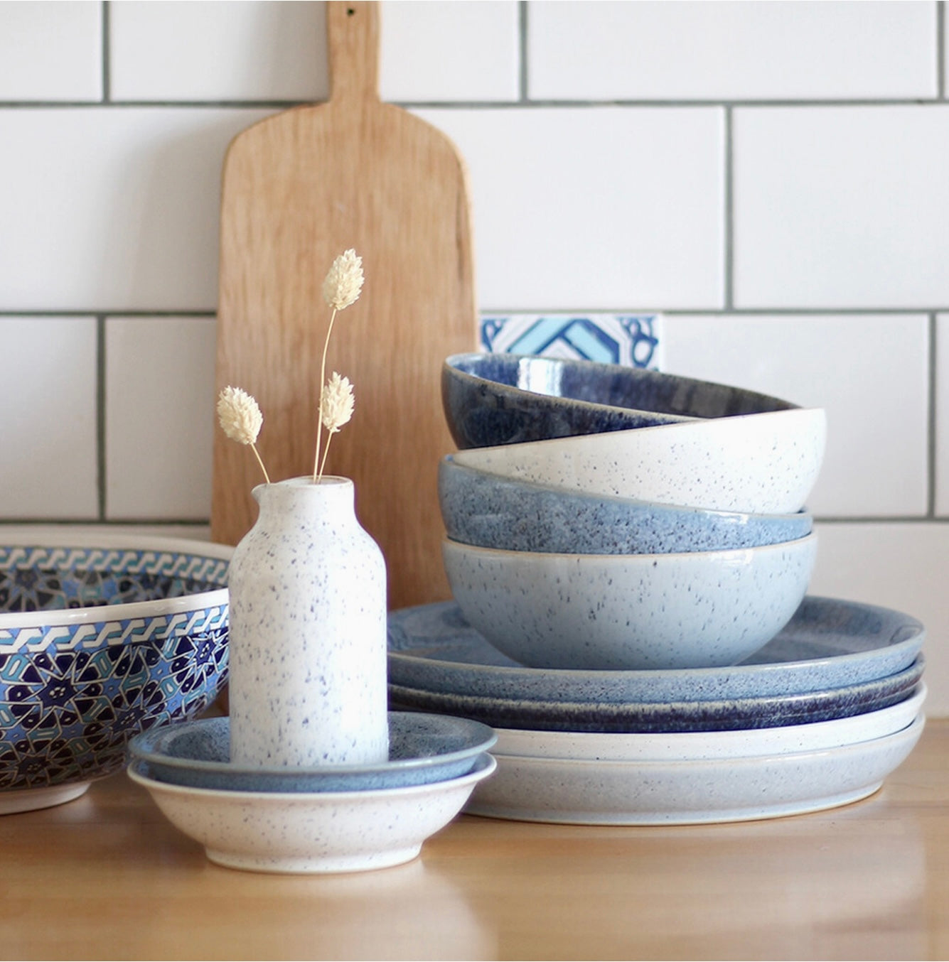 Studio Blue Cereal Bowl