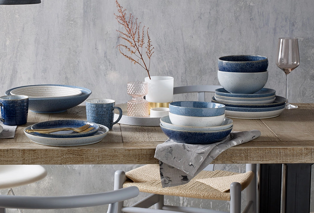 Studio Blue Coupe Dinner Plate