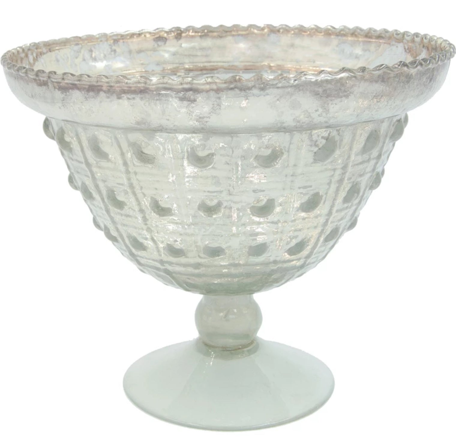 Glass Footed Bowl 7 3/4”