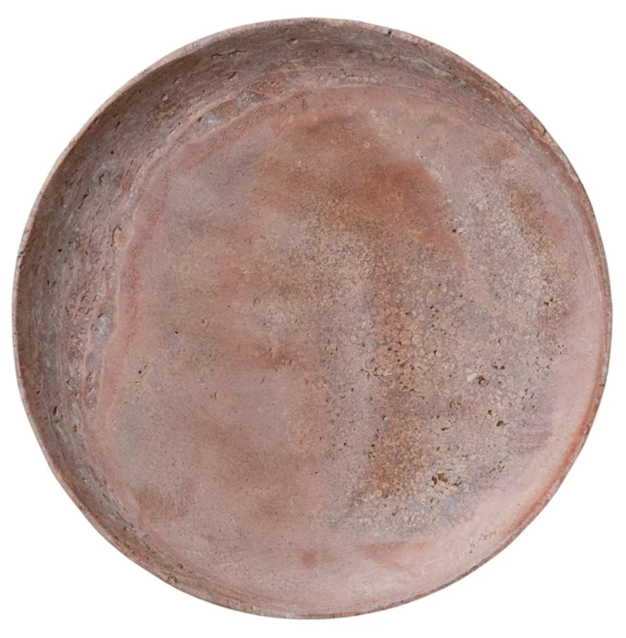 Red Travertine Tray
