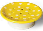 Yellow Mushroom Ceramic Soap Dish