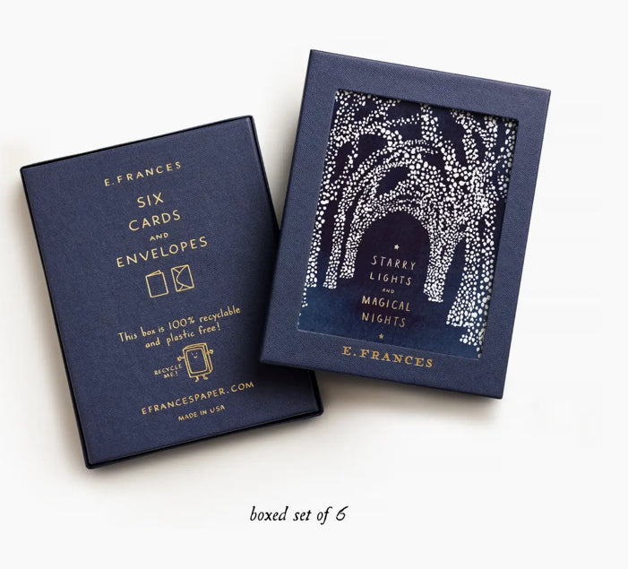 Starry Lights Note Cards
