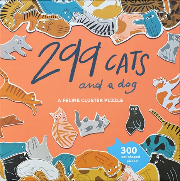 299 Cats (and a dog) puzzle