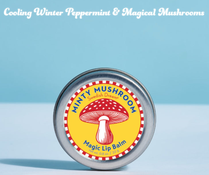 Minty Mushroom Lip Balm
