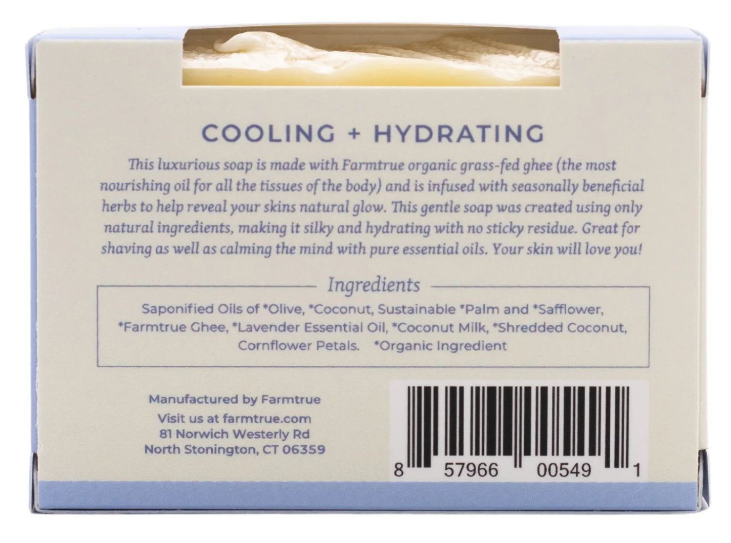 Ayurvedic Body Soap – REFRESH – LAVENDER & COCONUT