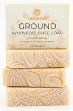 Ghee Body Soap – GROUND – CITRUS & VETIVER