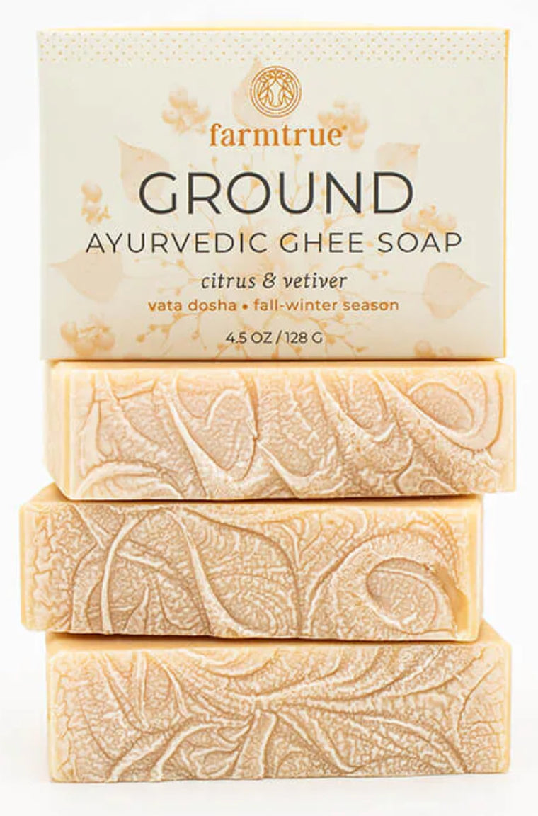 Ghee Body Soap – GROUND – CITRUS & VETIVER