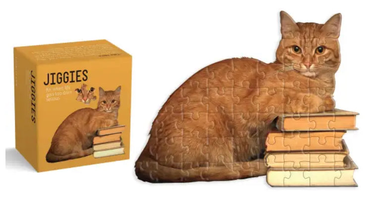 Cat Reader Jiggie Puzzle