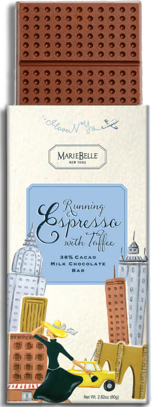 38% Milk Chocolate Bar with Espresso & Toffee