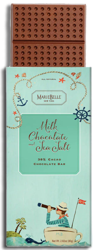 38% Milk Chocolate Bar with Sea Salt