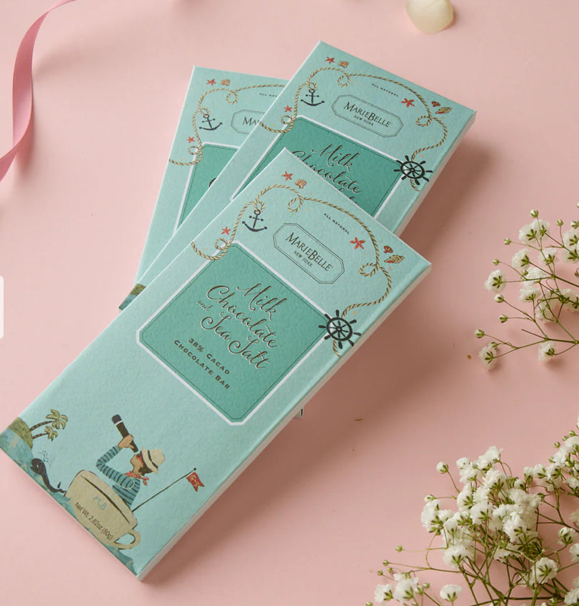 38% Milk Chocolate Bar with Sea Salt