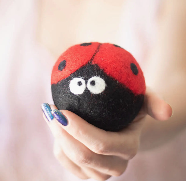Ladybug Eco Dryer Ball — Single