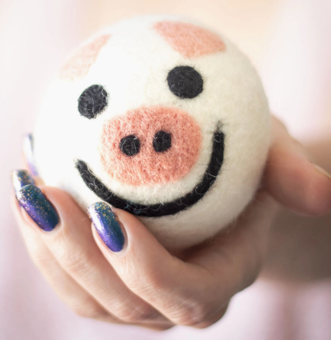 Dryer Ball - Pig