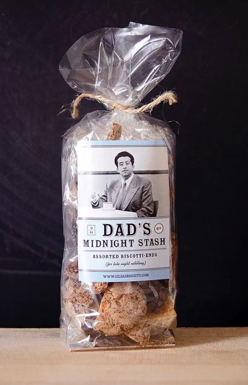 Dad’s Midnight Stash Biscotti | Assorted 7-Flavor Mix | Half Pound - Gilda’s Biscotti