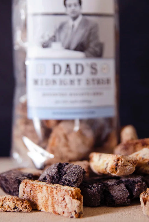 Dad’s Midnight Stash Biscotti | Assorted 7-Flavor Mix | Half Pound - Gilda’s Biscotti