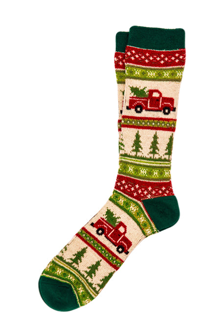 Santa's New Sleigh Socks