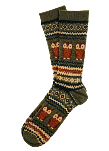 Woodland Owl Socks