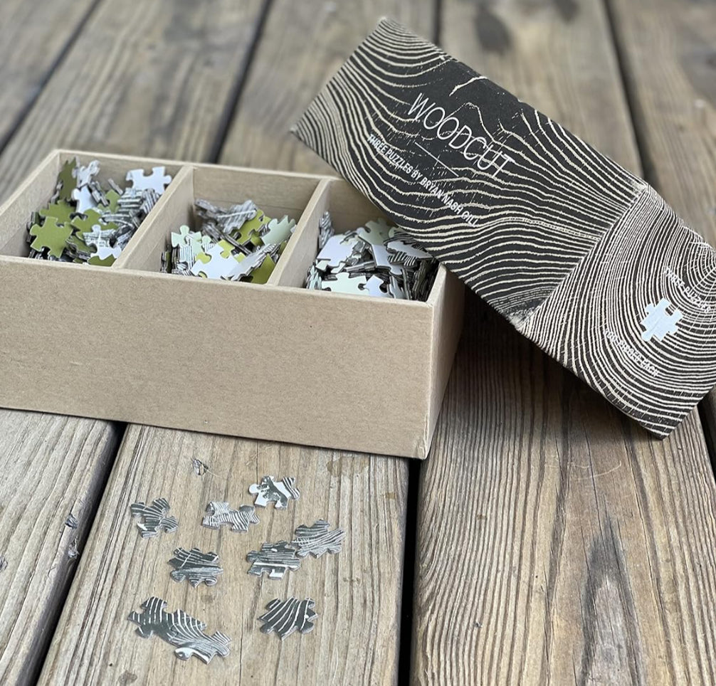 Woodcut: Three Puzzles