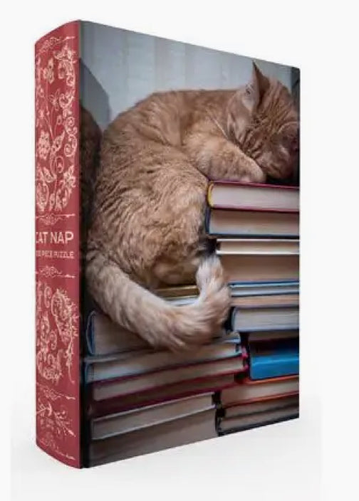Cat Nap Book Box Puzzle