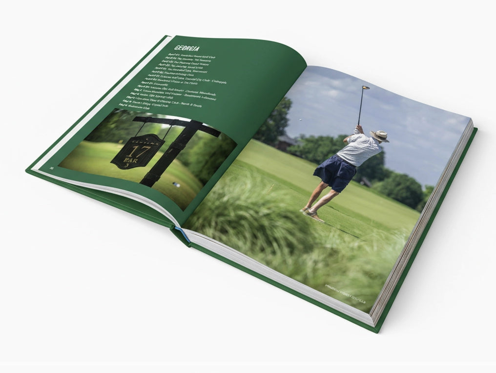 Golf Bum coffee table book