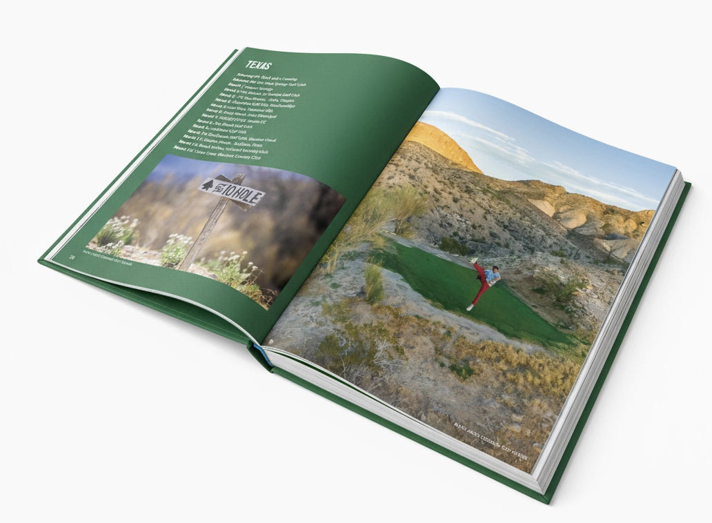 Golf Bum coffee table book