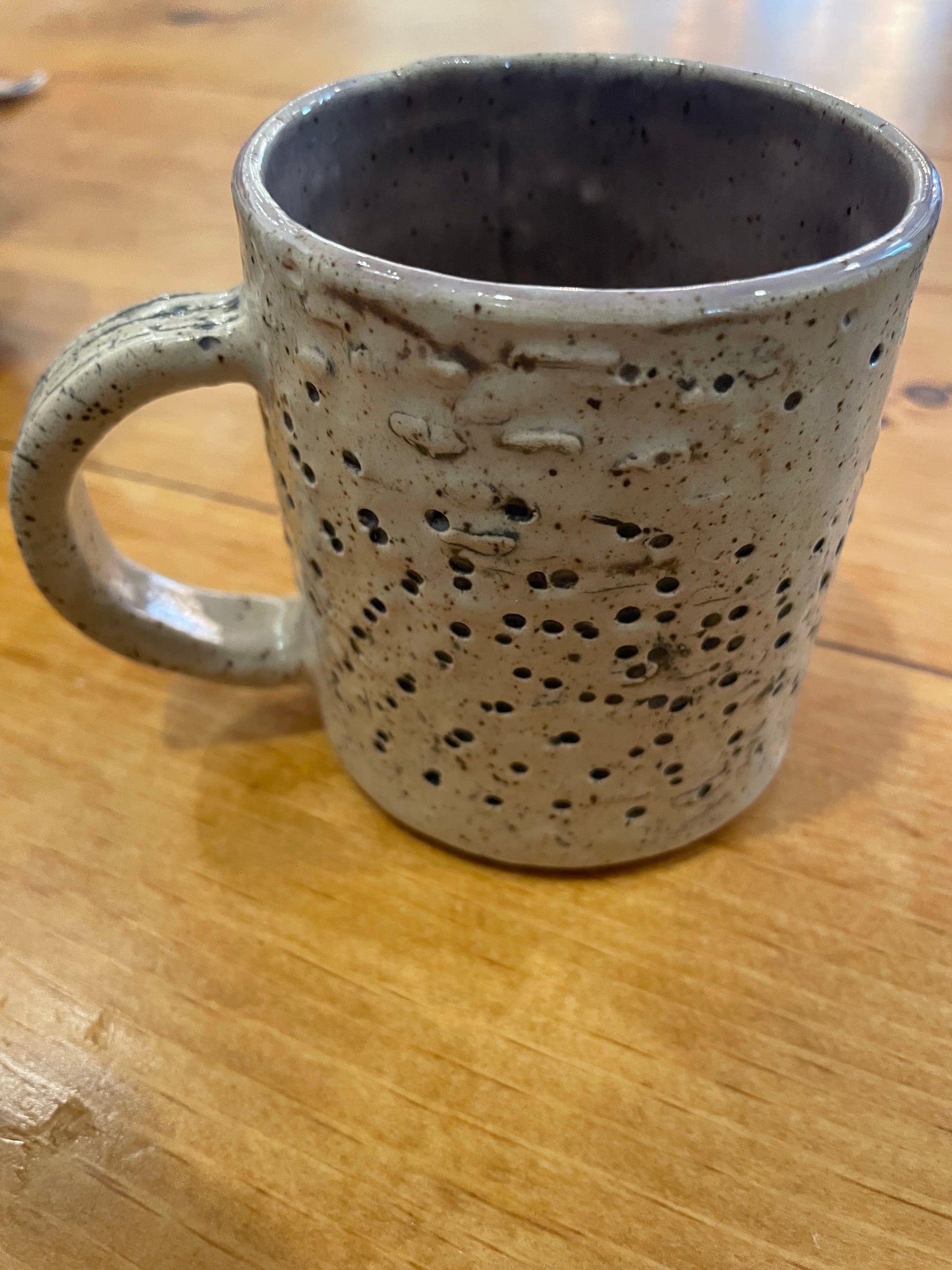 Large Speckled Ceramic Mug