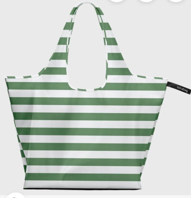 Tote – Olive Stripe