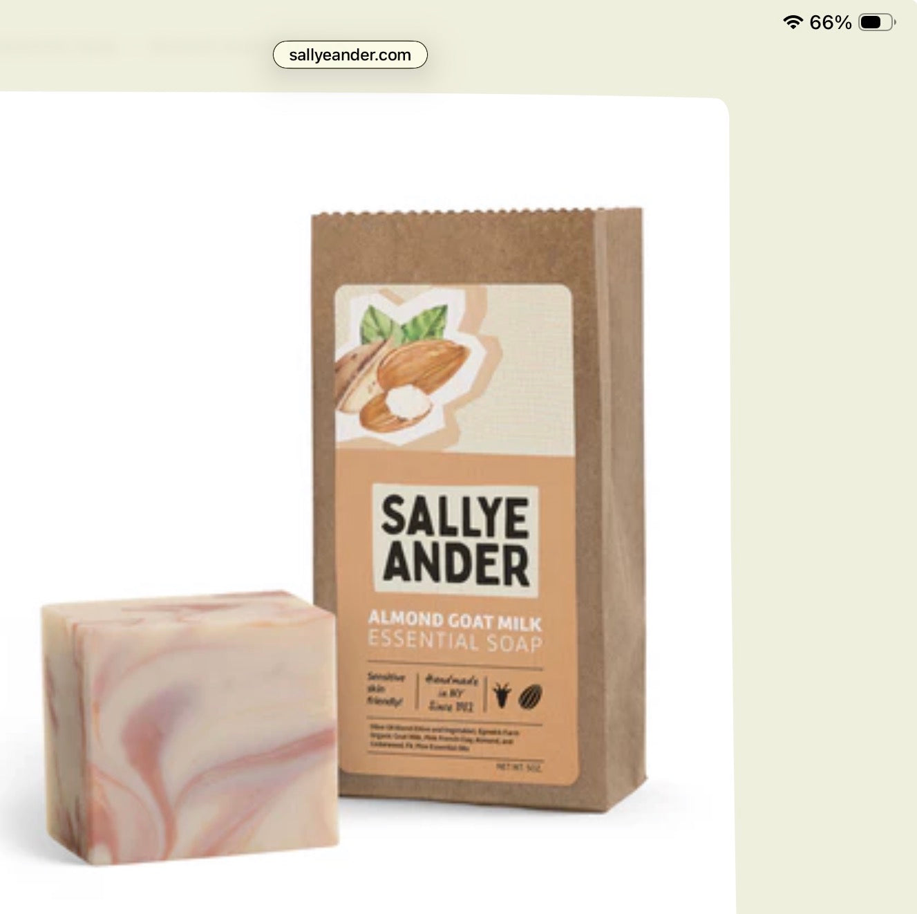 Almond Goat Milk Soap