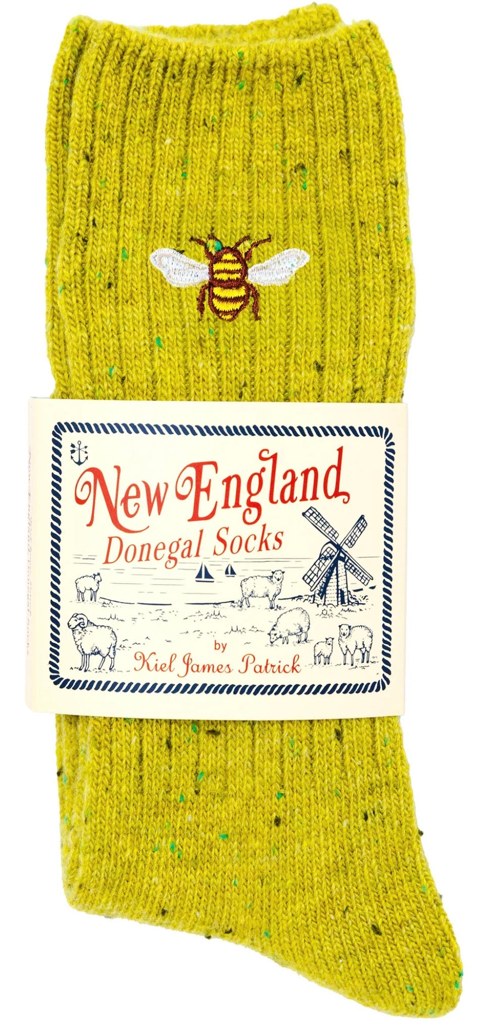 Bumblebee Donegal Socks
