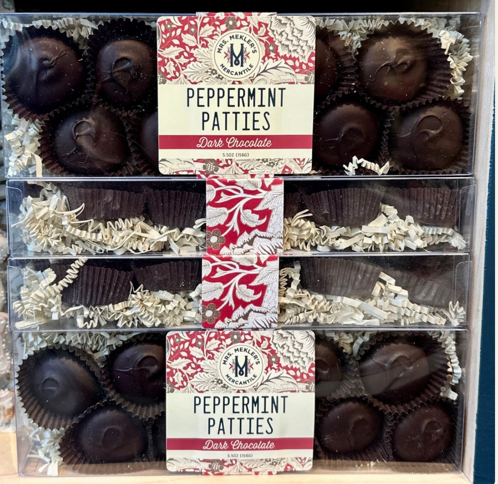 Dark Chocolate Peppermint Patties | 10 pc