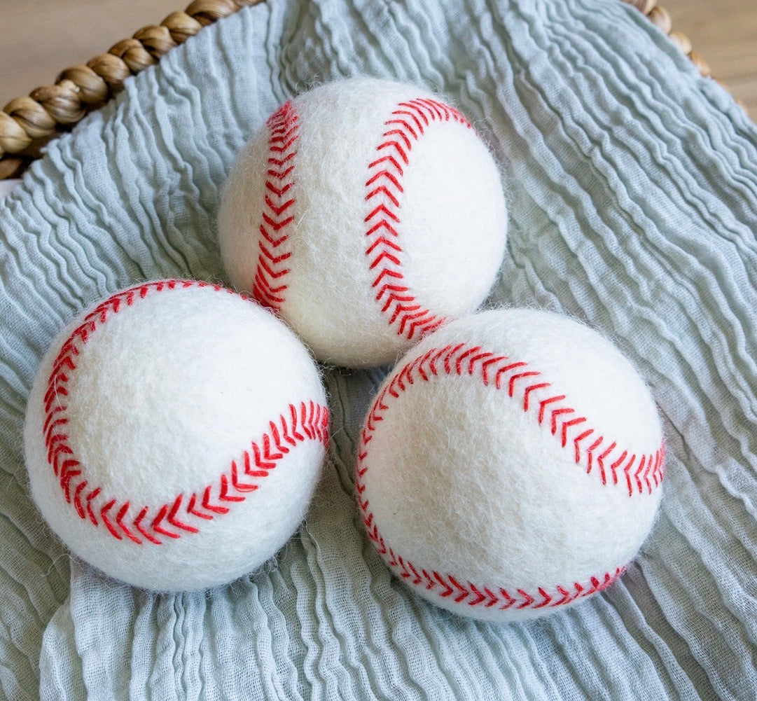 Baseball Eco Dryer Ball — Single