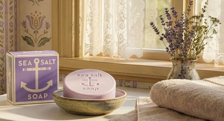Swedish Dream Sea Salt Lavender Bar Soap | 4 oz
