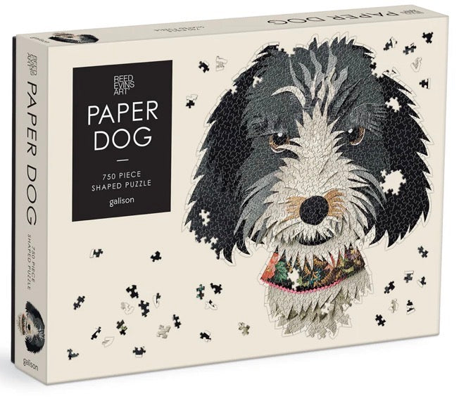 Paper Dogs 750 Piece Shaped Puzzle