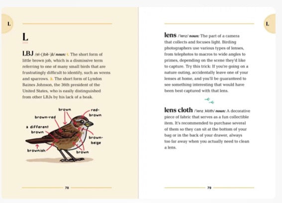 The Birding Dictionary