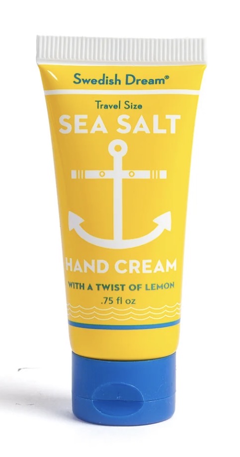 Swedish Dream Sea Salt Lemon Travel Sized Hand Cream .75 fl. oz