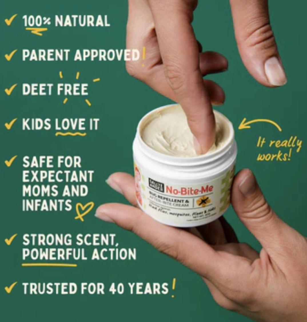 No-Bite-Me Bug Repellent & Itch Relief Cream — SallyeAnder 2oz