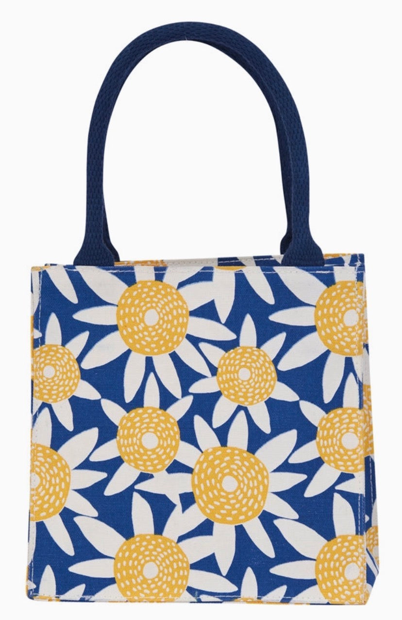 Straw Sunflower Yellow Reusable Itsy Bitsy Gift Bag