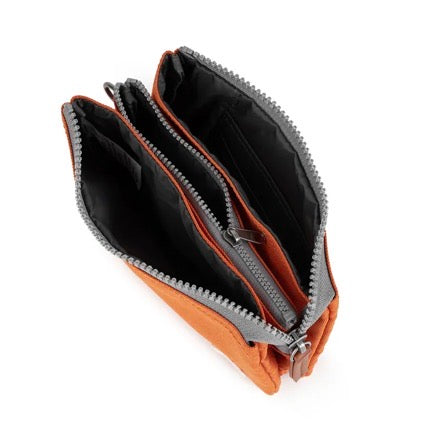 Carnaby Wallet with Strap — Atomic Orange | Medium