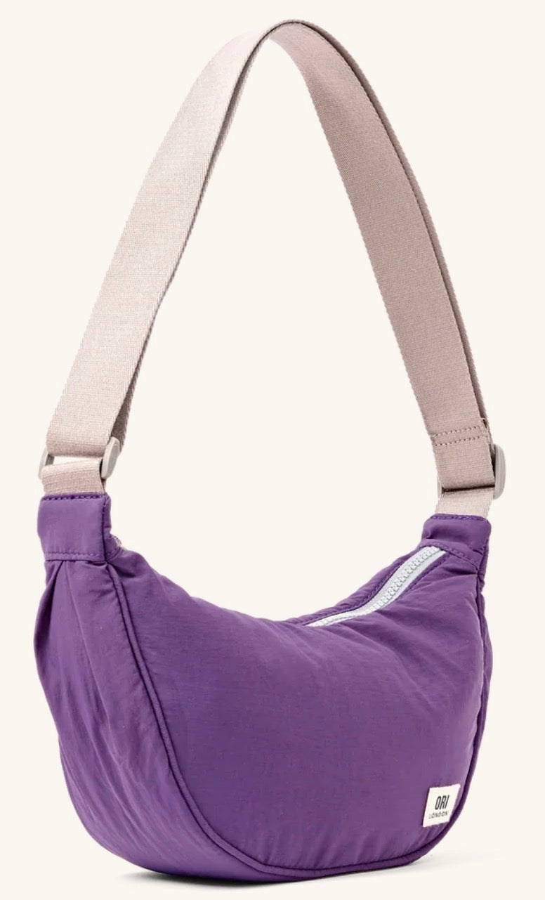 Farringdon Half Moon Bag — Gothic Grape