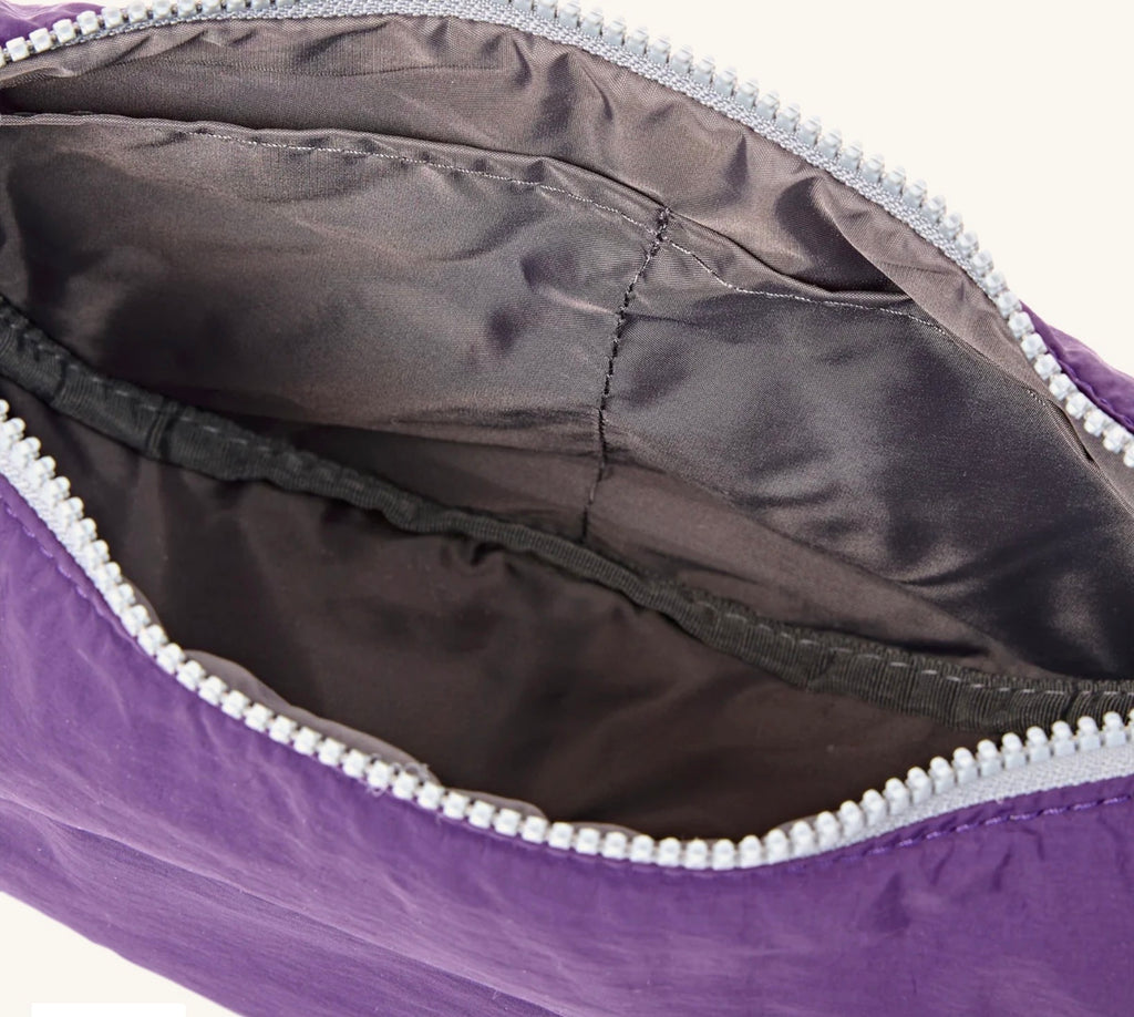 Farringdon Half Moon Bag — Gothic Grape