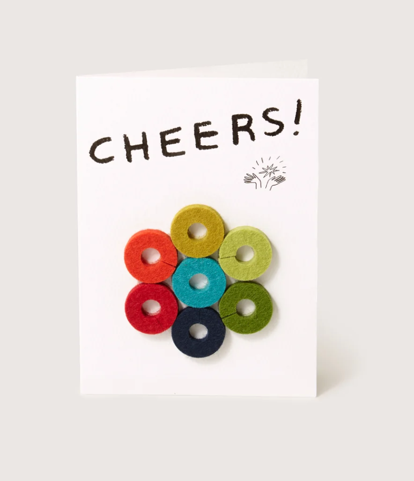 Wine-Ote's Merino Wool Wine Markers - Cheers