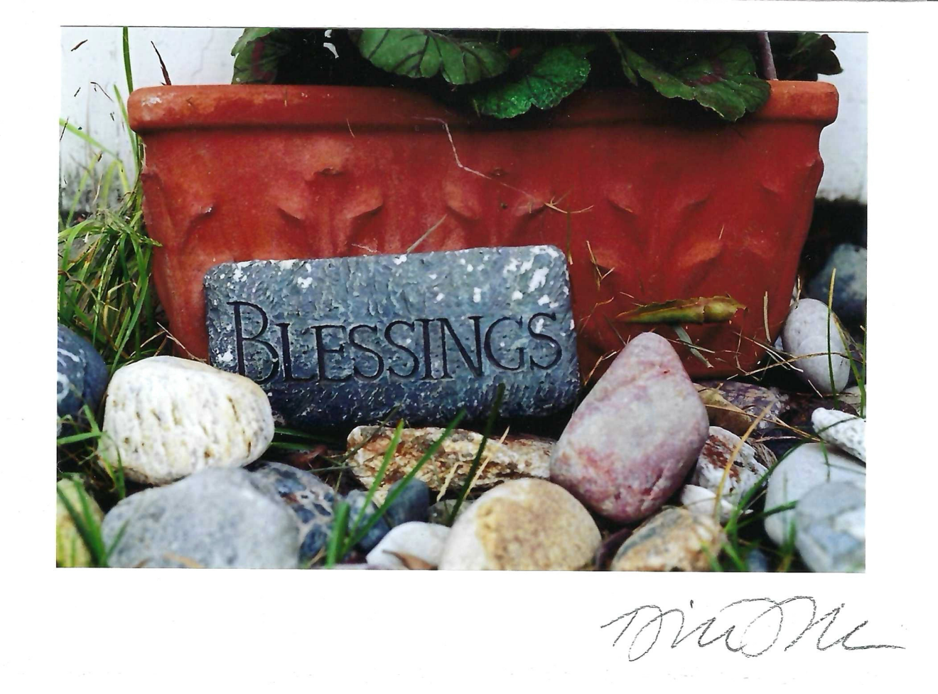 Blessing Print Card