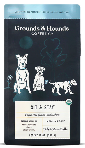 Sit & Stay™ Medium-Dark Roast Blend | Whole Bean | 12 oz.