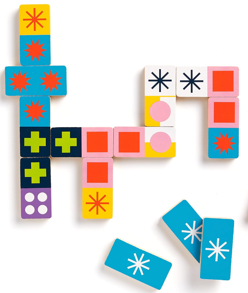 Jonathan Adler Helsinki Wood Domino Set
